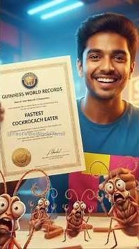Man in Tamil Nadu Eats Cockroaches and Breaks Guinness Record!