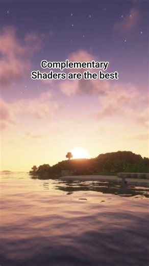 Complementary Shaders are the best! #minecraft #shorts #gaming