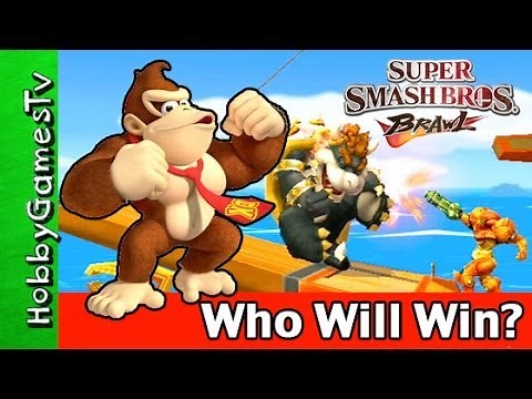 Smash Brother Wii Part 1 HobbyGamesTV