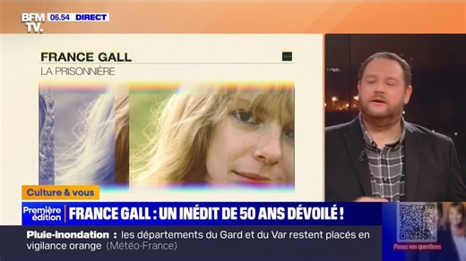 "La Prisonnière", un morceau inédit de France Gall, vieux de 50 ans, dévoilé ce vendredi