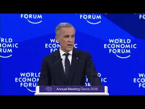 Full: PM Mark Carney speaks at World Economic Forum in Davos