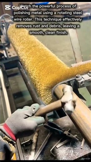 Industrial Steel Wire Polishing