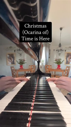Kyle James Alm on Instagram: "A bit of a cursed mashup…but we have to go home to Hyrule for the holidays. #zelda #christmas #ocarinaoftime #piano #holidaymusic"