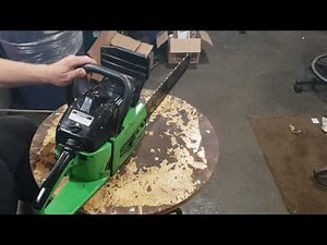 The green machine 7600 chainsaw
