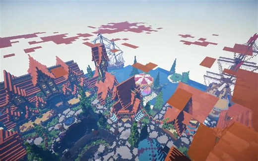 【唯美】在我的世界Hypixel中使用光影