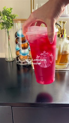 Easy cherry lemonade refresher recipe