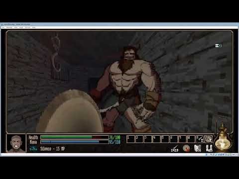 ReactOS running Devil Spire