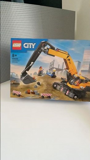 LEGO City Construction Excavator 60420 Speed Build!! 🧱🚜🚧🦺