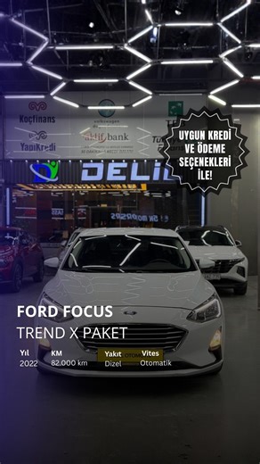 DELİL OTOMOTİV on Instagram: "2022 Model Sıfır Ayarında: Ford Focus Şimdi Delil Otomotiv’de! Konfor ve teknolojinin buluştuğu noktada, bir sürüş deneyimi sizi bekliyor. Hatasız ve ekonomik motoruyla yeni sahibini arıyor. Araç Bilgileri: Model: Ford Focus 1.5 EcoBlue Yıl: 2022 KM: 82.000 km Motor: Dizel Vites: Otomatik Ekspertiz: Değişen Yok, Boya Yok (Tamamen Orijinal) Finans ve Ödeme Seçenekleri: 📌 Uygun ödeme ve vade seçenekleri ile! İletişim ve Adres: 📞 +90 (533) 682 49 34 📍 Autopia Otomob