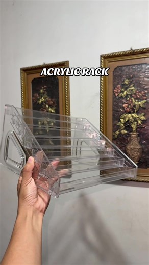 High-Quality Acrylic Rack for Multi-Layer Designs