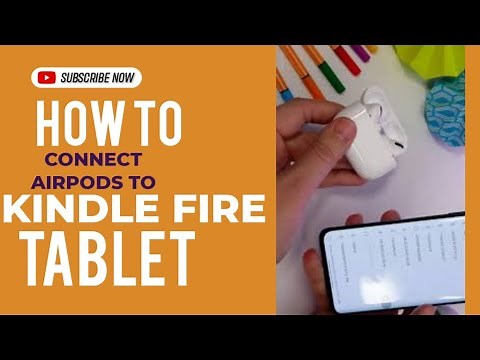 HOW TO CONNECT AIRPODS TO KINDLE FIRE TABLET || HOW TO CONNECT AIRPODS TO TABLET