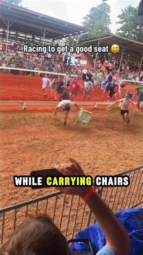 These People Running with Chairs!