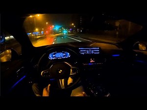 2021 BMW 120I M-SPORT 178 PS NIGHT POV DRIVE KAISERSLAUTERN (60 FPS)