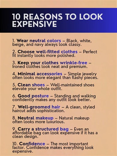 10 Things That Will Make You Look EXPENSIVE #LifeLessons #BrutalAdvice #DailyWisdom #InterestingFacts #tiktok