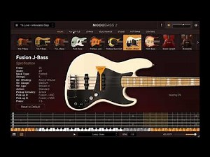 Modo Bass 2 Slap Pattern Demo | Physically Modeled Electric Bass | IK Multimedia 🤌