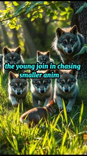 Wolves Teaching Their Young the Hunt | Incredible Animal Behavior