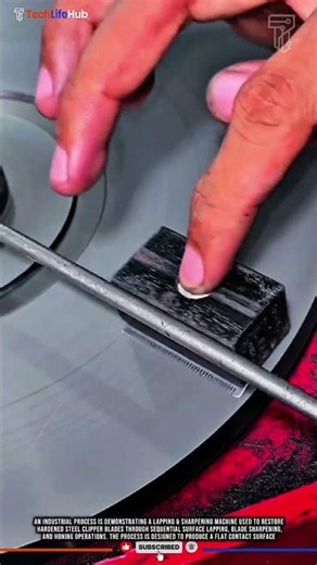 Innovation Blade Sharpening: Precision Clipper Blade Honing Technology #tech