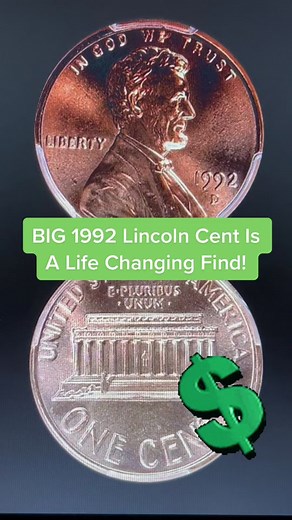 MAJOR 1992 Lincoln Penny Variety Is A Life Changing Find! #blueridgesilverhound #pocketchangetreasure #changetreasure #coinsworthmoney #bigmoneycoins #moneycoins #recessionproof