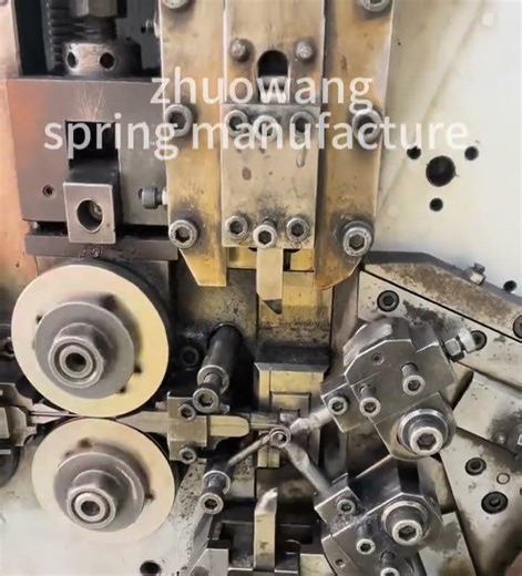 Automated Spring Making Machine In Action #spring #factory