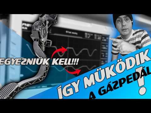 MIÉRT VAN KÉT JEL A GÁZPEDÁLBAN? - SZKÓPPAL MEGMÉRTEM!