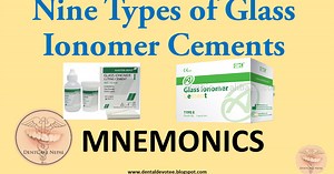 Mnemonics - Types of Glass Ionomer Cement (GIC)