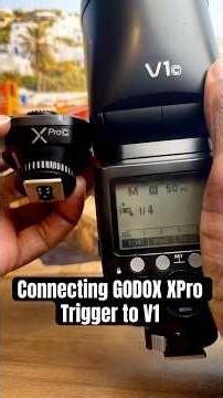 Connecting GODOX XPro Trigger to V1