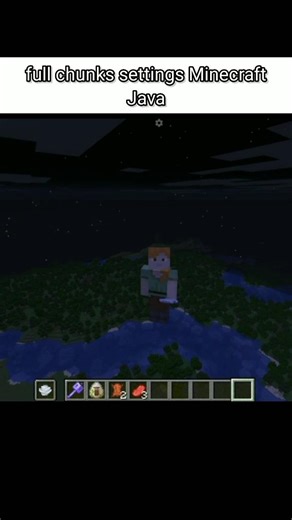 Full chunks settings for Minecraft Java #shorts #minecraft #games