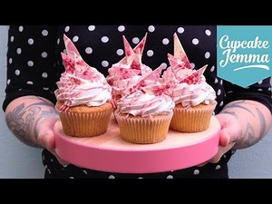 RUBY CHOCOLATE Swiss Meringue Buttercream Recipe & How-To | Cupcake Jemma