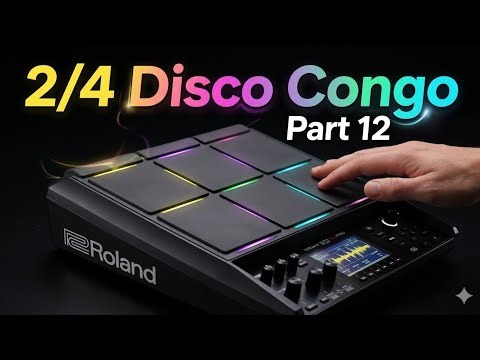 ROLAND SPD SX PRO | USER KITS DEMO 2025 | KITS WITH VARIATIONS | PART 12 | 2/4 DISCO CONGO