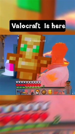 Play Valorant in Minecraft Style! Full Map Recreated by Phoenix #valorant #valorantclips #valocraft