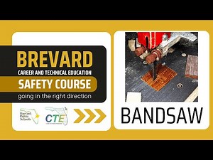 Brevard CTE Safety Course Bandsaw