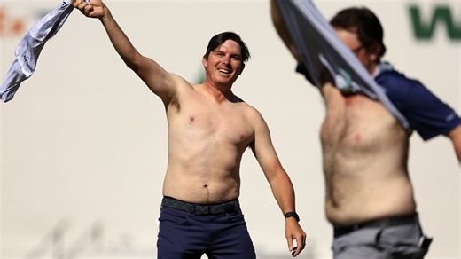 Dahmen uses WM shirtless antics as inspiration