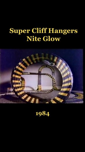 Vintage Tyco Super Cliff Hangers Nite Glow Commercial 1984