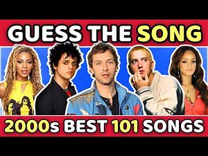 Guess the BEST 2000s Songs 🎧 | Top 101 Hits Quiz