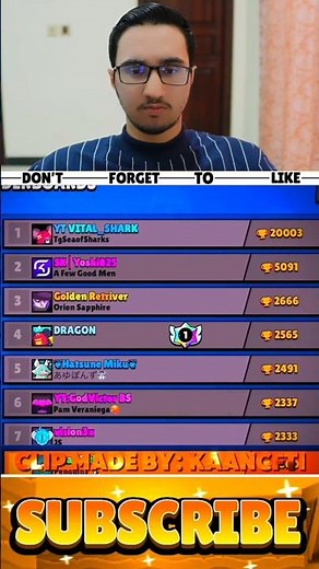 MOE 20K...☠️ #shorts #brawlstars