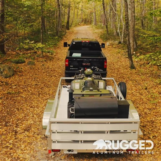 Finding a lightweight, durable trailer with custom features has never been easier. Choose from our wide range of standard bed sizes and trailer types, then add the rails, walls, ramp, and other accessories you need to make your Rugged Aluminum Trailer perfect for you. ✅Over-engineered to last a lifetime ✅50 years of expertise in aluminum fabrication ✅No steel or wood means no rust or deterioration Check out our Build & Price tool today to get towing. | Rugged Aluminum Trailers