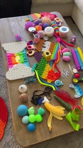 Ava Foley’s Fidget Collection! 💕 Mrs. Bench