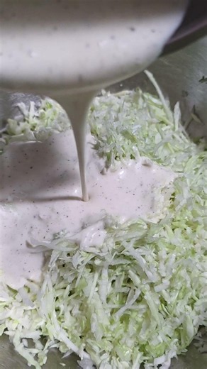 Simple Southern Coleslaw- small batch recipe #cooking #cookingchannel #cookingvideo