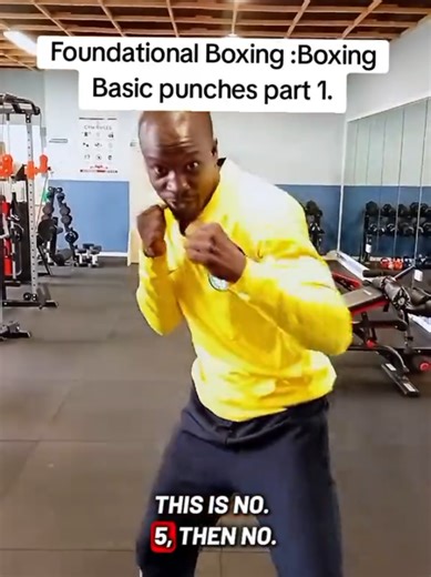 Foundational Boxing-Day 10 Learn the basic punches in their numerical order. #boxingtraining #boxing #training #foryou
