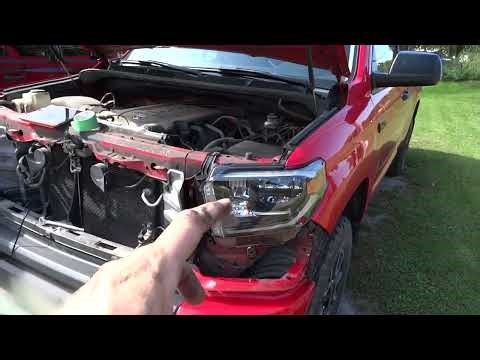 DIY 2016 Toyota Tundra TRD PRO OEM LED Headlight Upgrade!