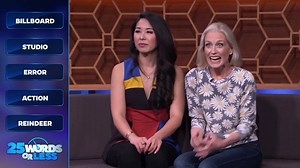 We have these dynamic ladies back and they all came to win!! 🏆 It’s Nicole Sullivan and Lisa Kudrow vs. Illeana Douglas and Jessica Tuck. Who will dominate the game? Find out on 25 Words or Less! 😉 Catch #25WordsorLess Monday-Friday: LA FOX 11 at 2pm & 2:30pm Chicago FOX 32 at 2pm & My50 at 4:30pm New York FOX 5 at 12:30pm and My9 at 6:30pm | 25 Words or Less