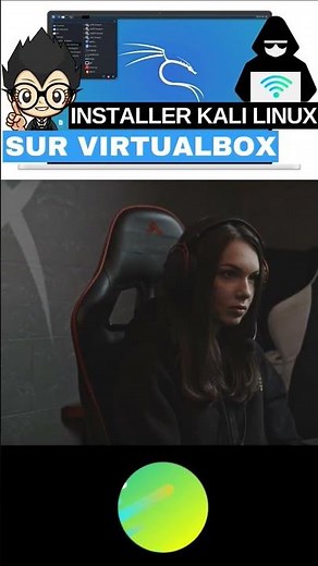 Installer Kali Linux sur Virtualbox facilement #shorts