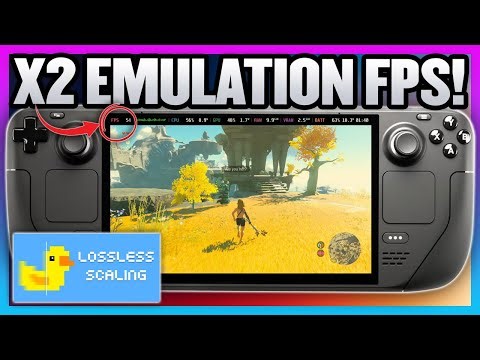 Lossless Scaling: The Steam Deck Emulation Game-Changer