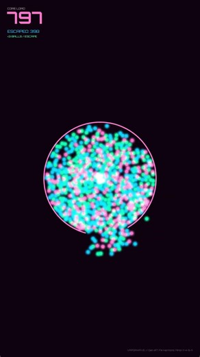 Visual ASMR Pendulum Wave #ocd #tingles #viral #stressrelief #trippy #fyp