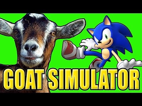 Goat Simulator SONIC THE HEDGEHOG Mod!
