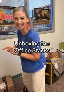 Unboxing the Office Stacks: Library Book Haul & Cozy Carpet Reveal