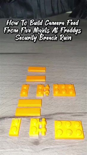 How to Build Camera Feed from Five Nights at Freddys Security Breach Ruin