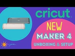 Cricut Maker 4 Unboxing & Set up