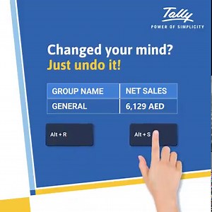 161K views | Navigate to any screen in no time with TallyPrime’s...