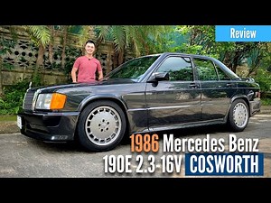 1986 Mercedes Benz 190E 2.3-16V Cosworth (W201) Review